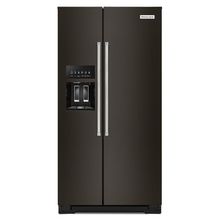 Nevera KitchenAid Side By Side 640 Lts - Negro Acero Inoxidable